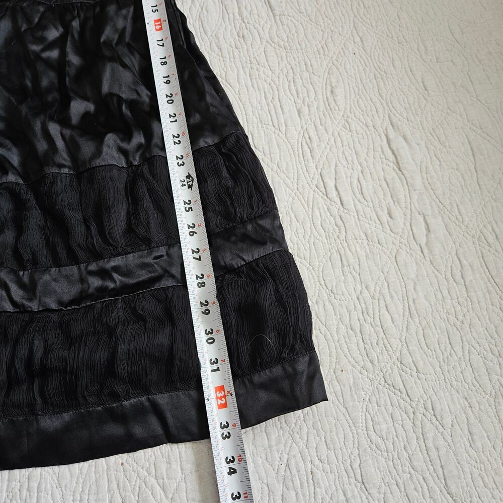 Y2k Jean Paul Gaultier Silk Buckle Mini Dress - Size Small (IT 42) - Picture 8 of 10